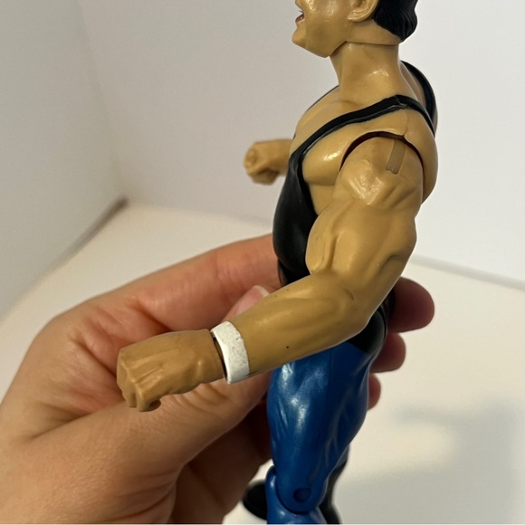 1999 Titan Tron Jakks Jerry the King Lawler Wrestler Wrestling Action Figure WWE - Picture 15 of 15